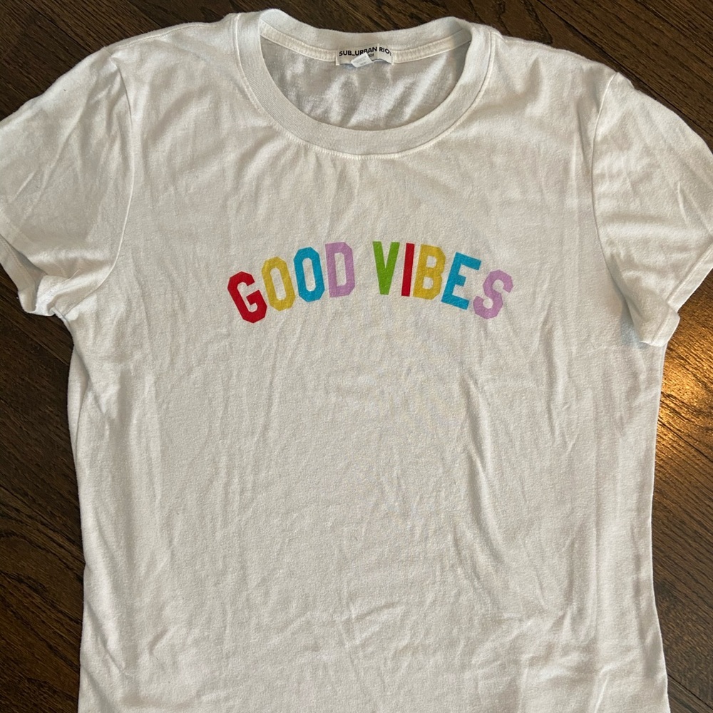 Good vibes Suburban Riot T-shirt
